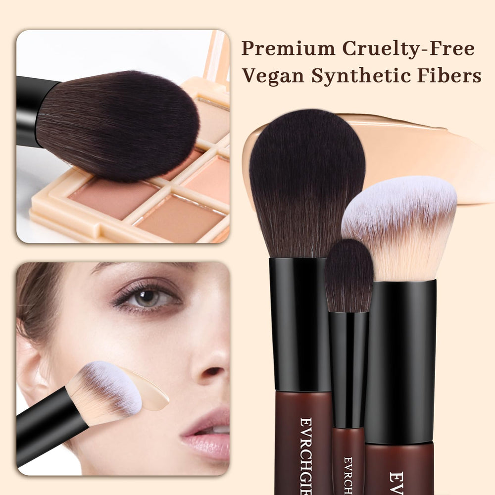 EVRCHGIEA pinceaux teint yeux correcteur, application homogène