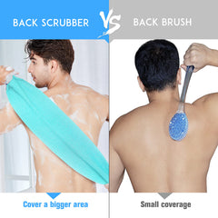 Gros plan sur la texture concave-convexe de la brosse Evridwear dos.