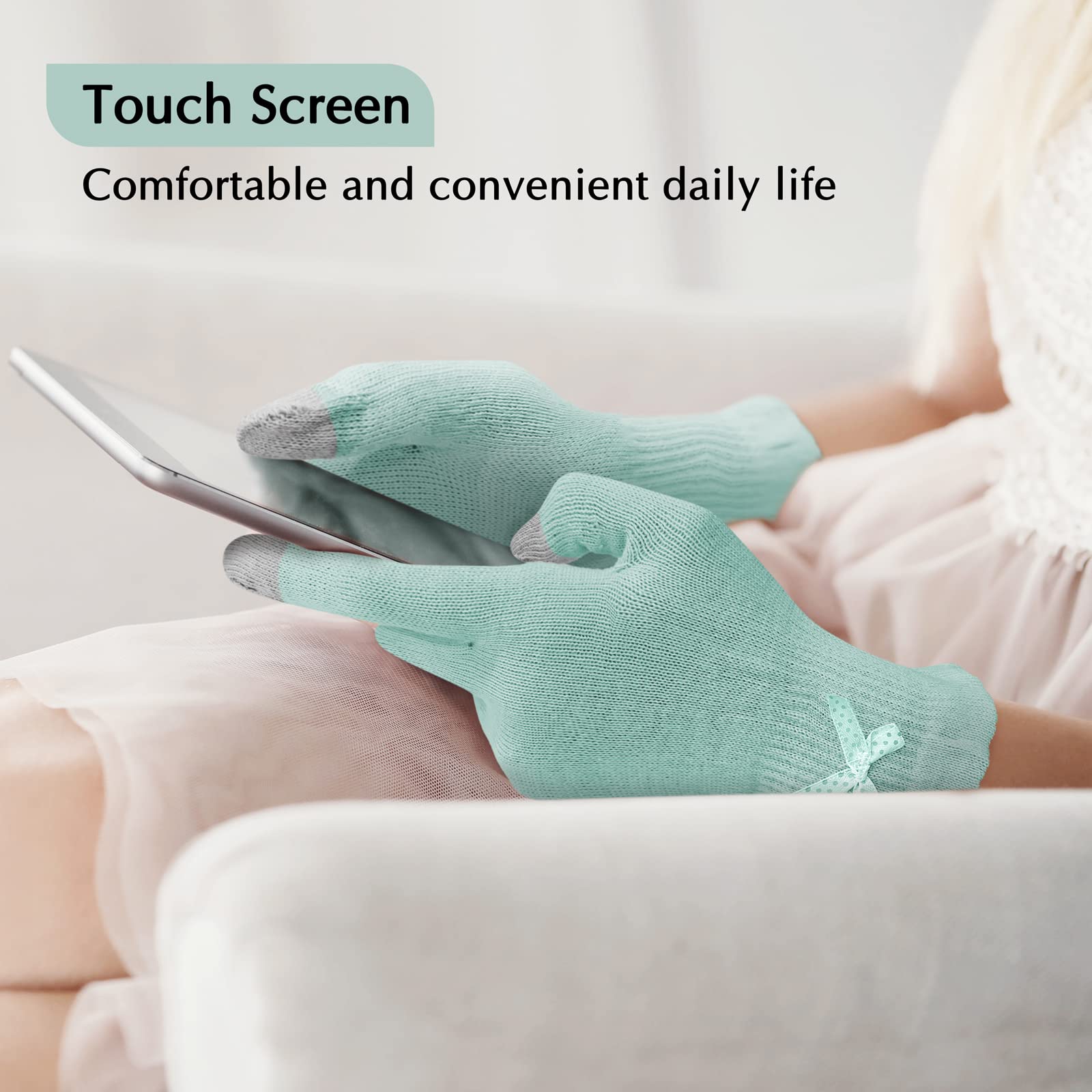 Gants Evridwear design-sanscouture: porté confortable toute la journée.