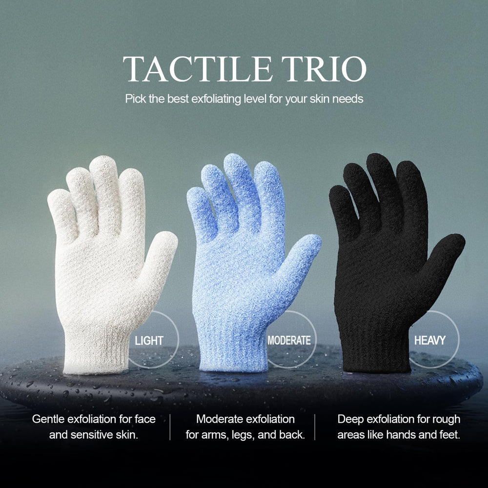 Gants Evridwear à textures doubles, peau plus lisse après utilisation.