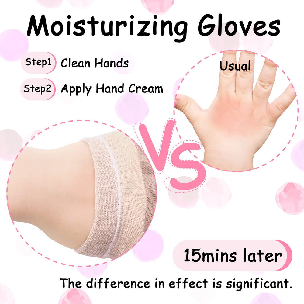 Gants Evridwear hydratation nocturne pour mains sèches et irritées.