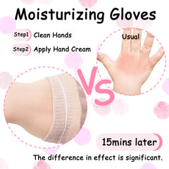 Gants Evridwear hydratation nocturne pour mains sèches et irritées.
