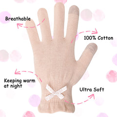 Gants Evridwear avec poignets elastiques pour dormir sans glisser.