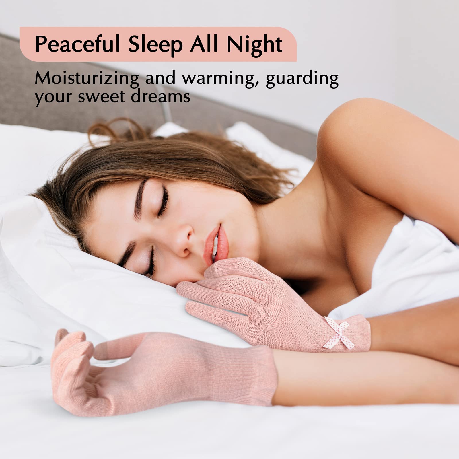 Gants Evridwear dédiés aux mains sèches et à l’eczéma, enveloppe douce.