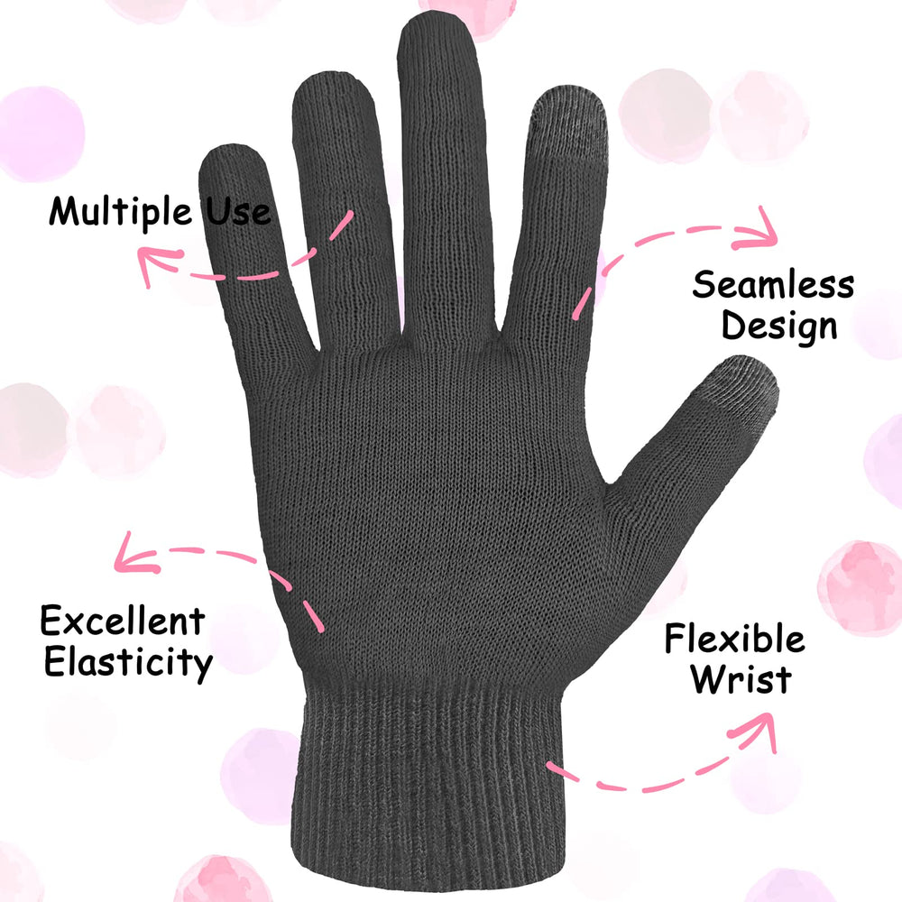Gants Evridwear avec toucher-écran permettant l'utilisation d'appareils sans les retirer.