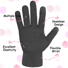 Gants Evridwear avec toucher-écran permettant l'utilisation d'appareils sans les retirer.
