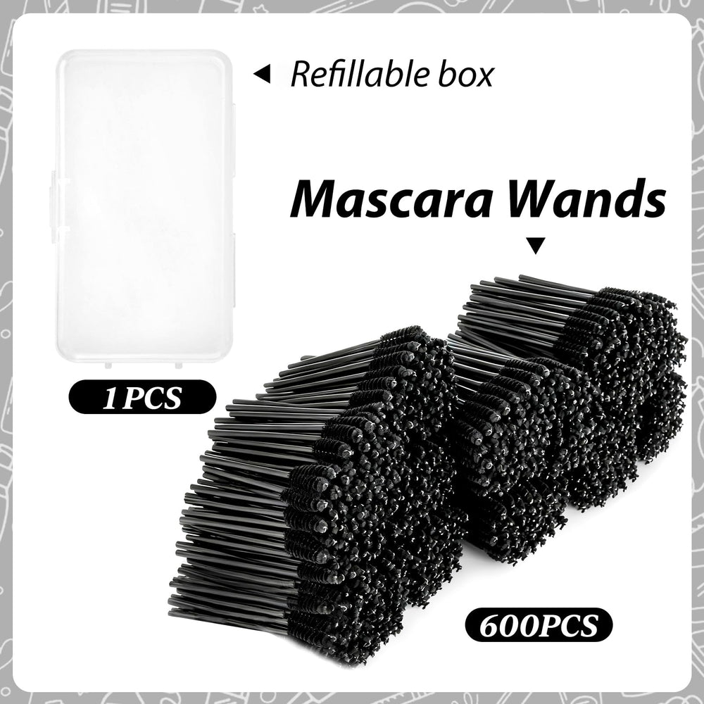 EWVVSS brosses mascara douce et flexible pour séparer les cils avec précision.