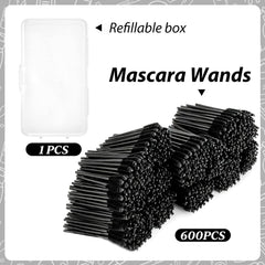EWVVSS brosses mascara douce et flexible pour séparer les cils avec précision.