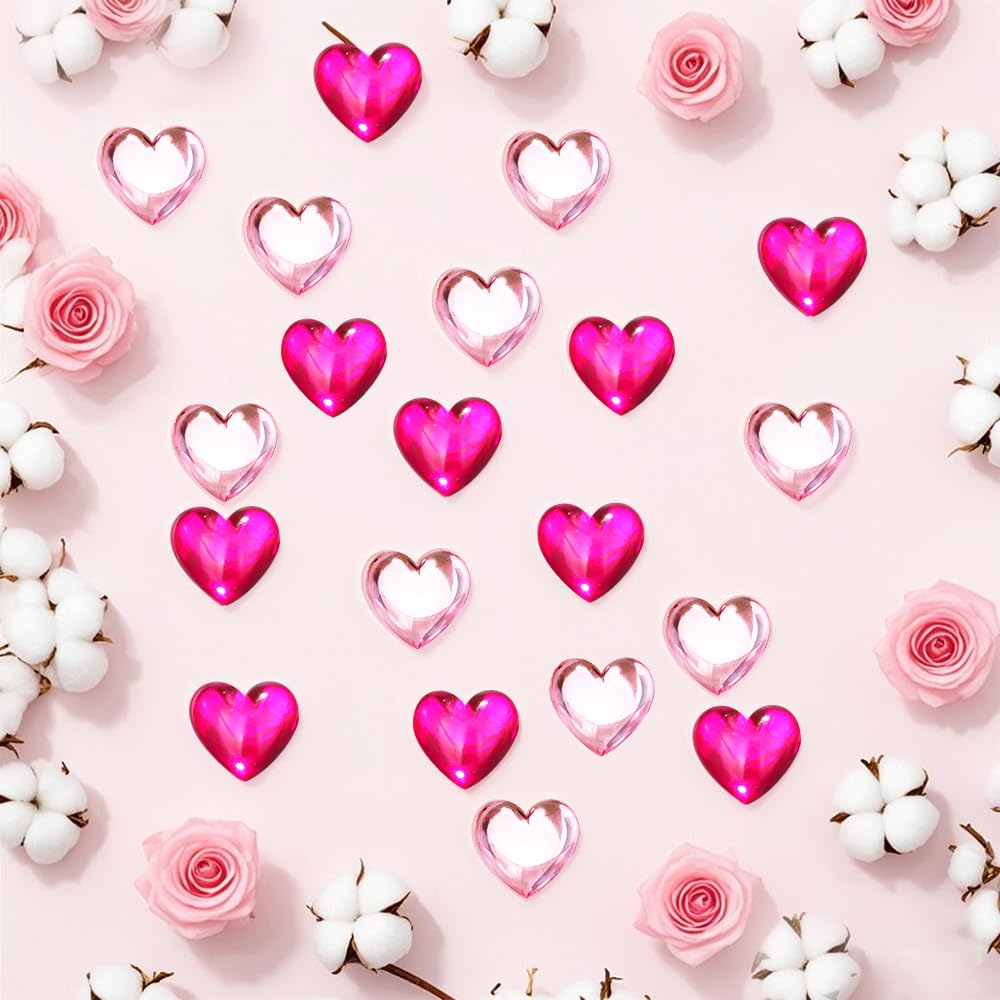 Exacoo ensemble 20 pièces pour varier les coiffures Saint-Valentin et fêtes.