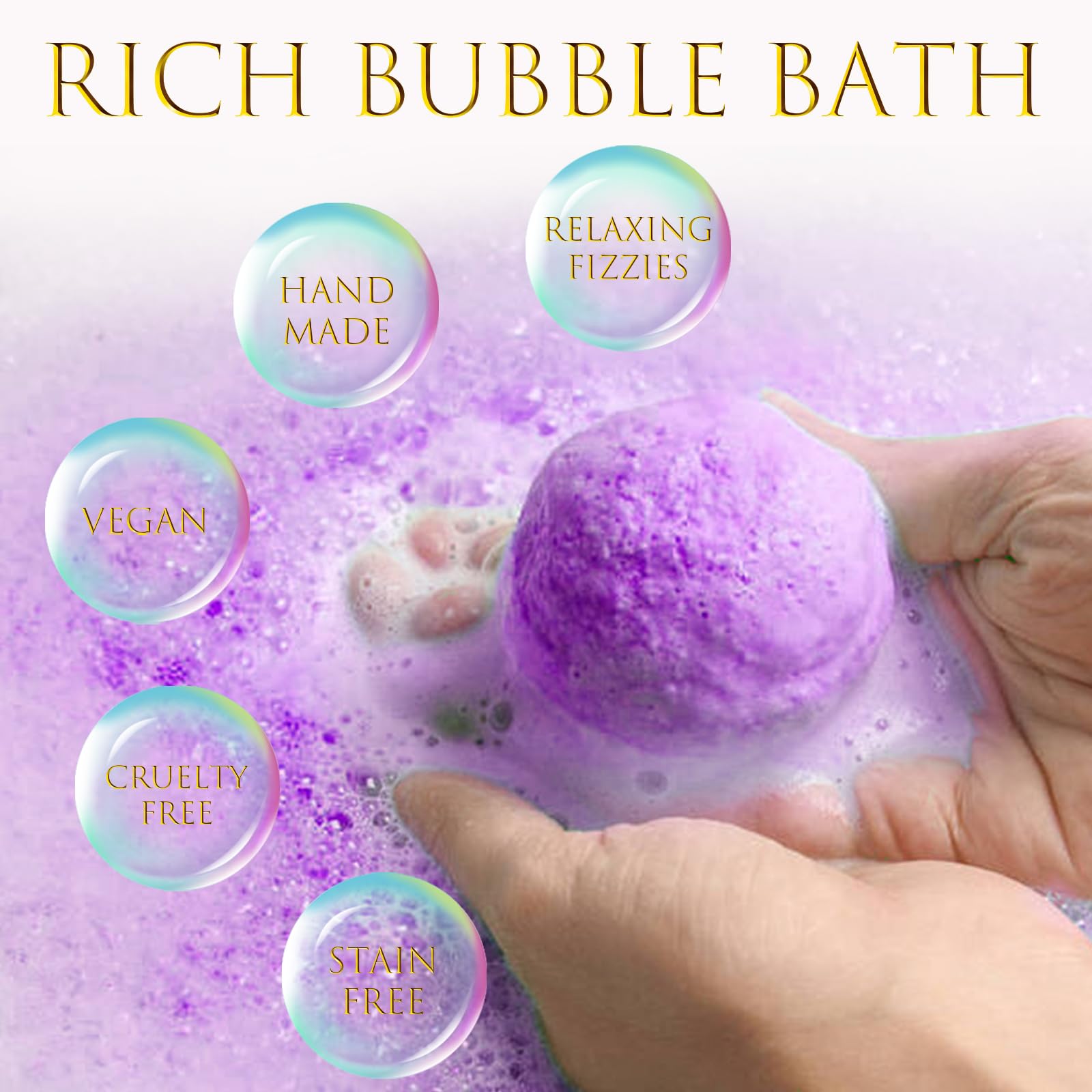 Excalla Bombe de bain Santal-Cardamome – ambiance chaude et relaxante