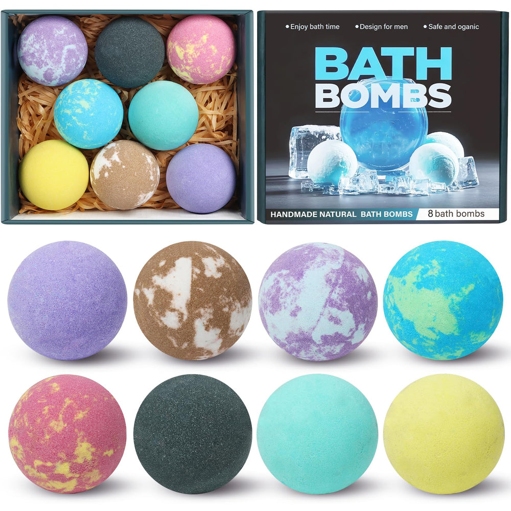 Excalla bombes bain cedre-santal-patchouli liberent un parfum apaisant.