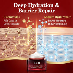 EXH Absorption rapide – crème visage pour une hydratation durable
