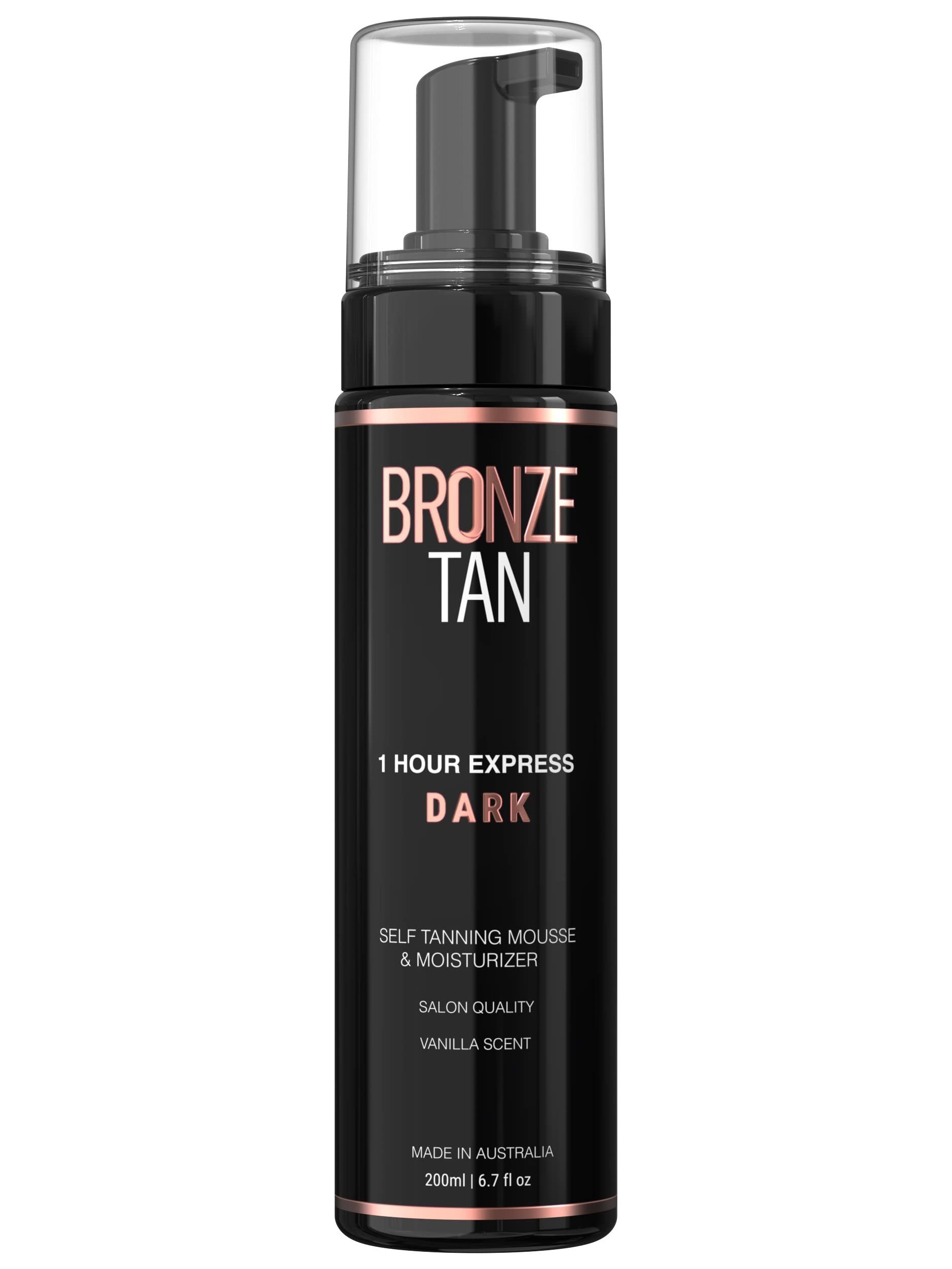 Existing Beauty Bronze Tan Mousse emballage élégant et pratique.