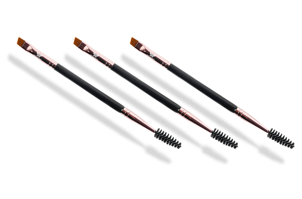 Existing Beauty brosse sourcils duale avec goupillon pour brossage et application précise.