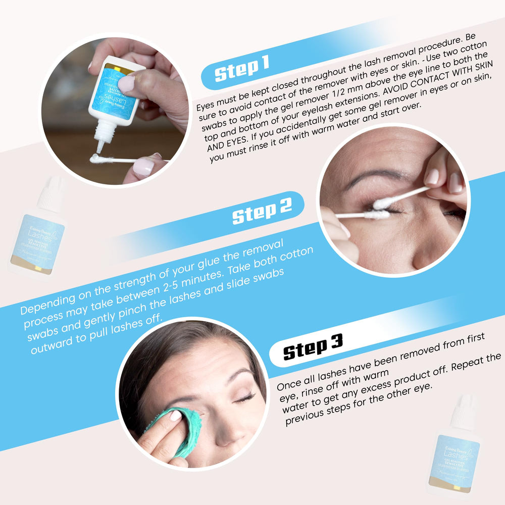 Existing Beauty gel clair, texture gel et action rapide pour extensions