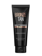 Lotion bronzante Existing Beauty en flacon, application polyvalente visage et corps pour un éclat naturel.