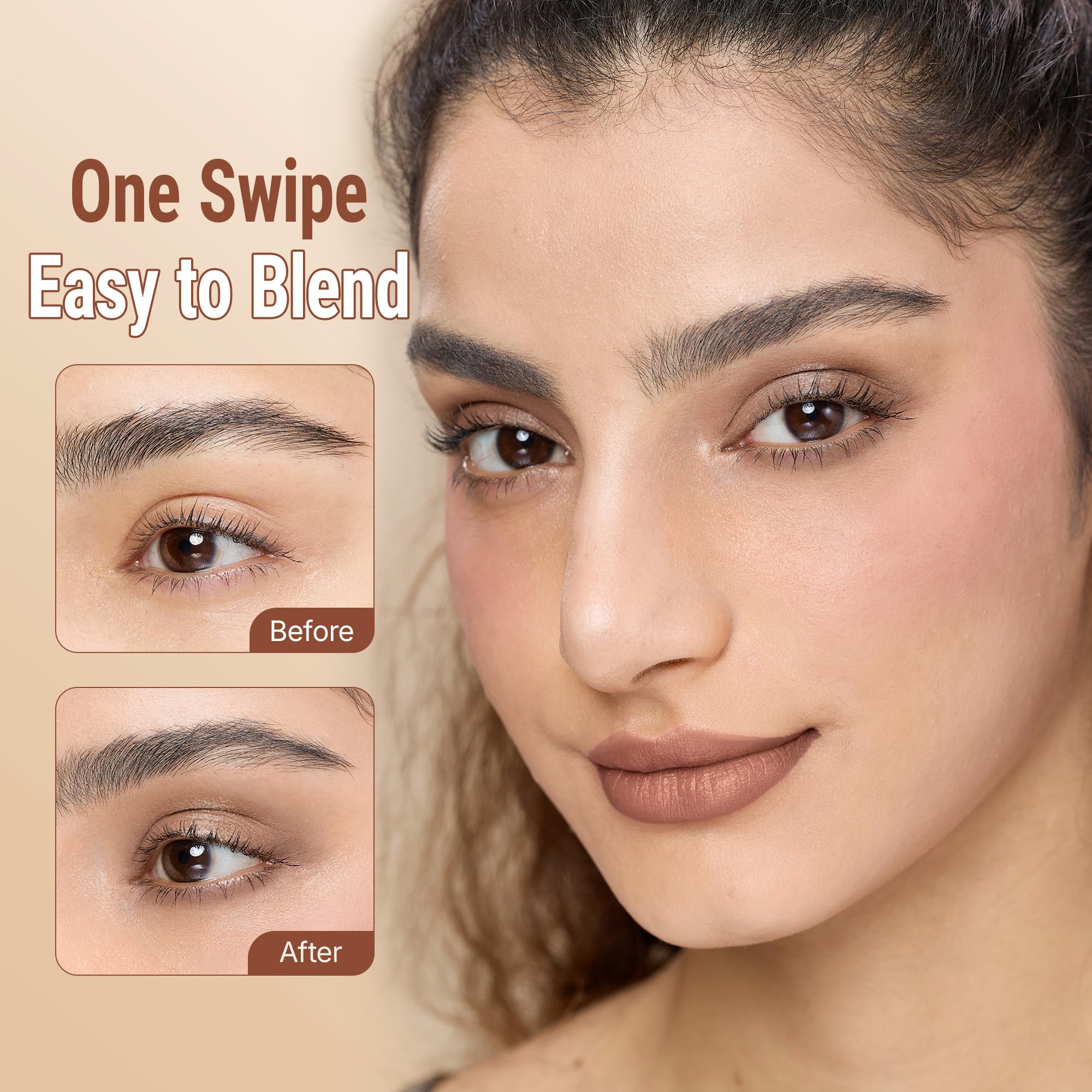 Exmiloo stylo-ombreyeux estompage facile: fusion rapide.