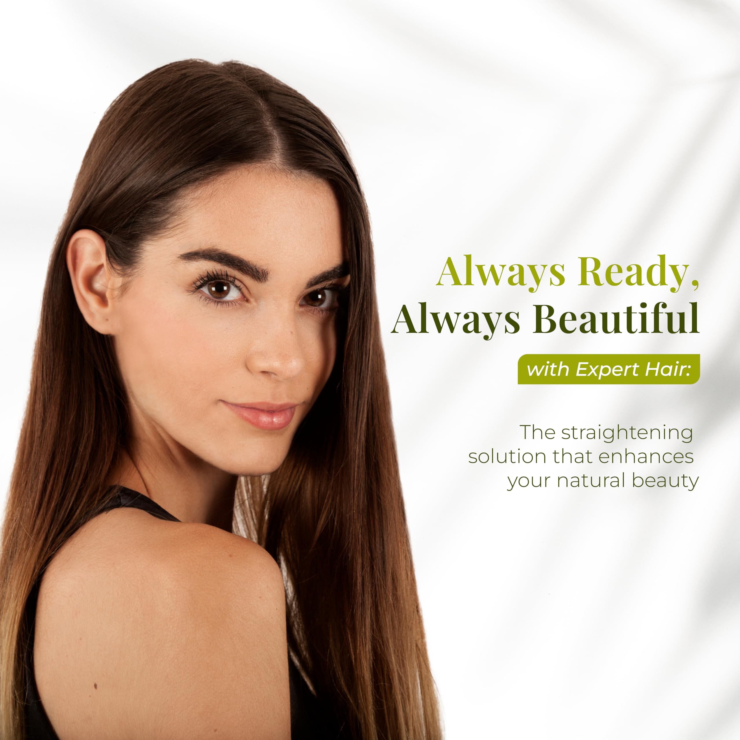 Expert Hair Bio Protein Botox : cheveux faciles à coiffer après séchage.