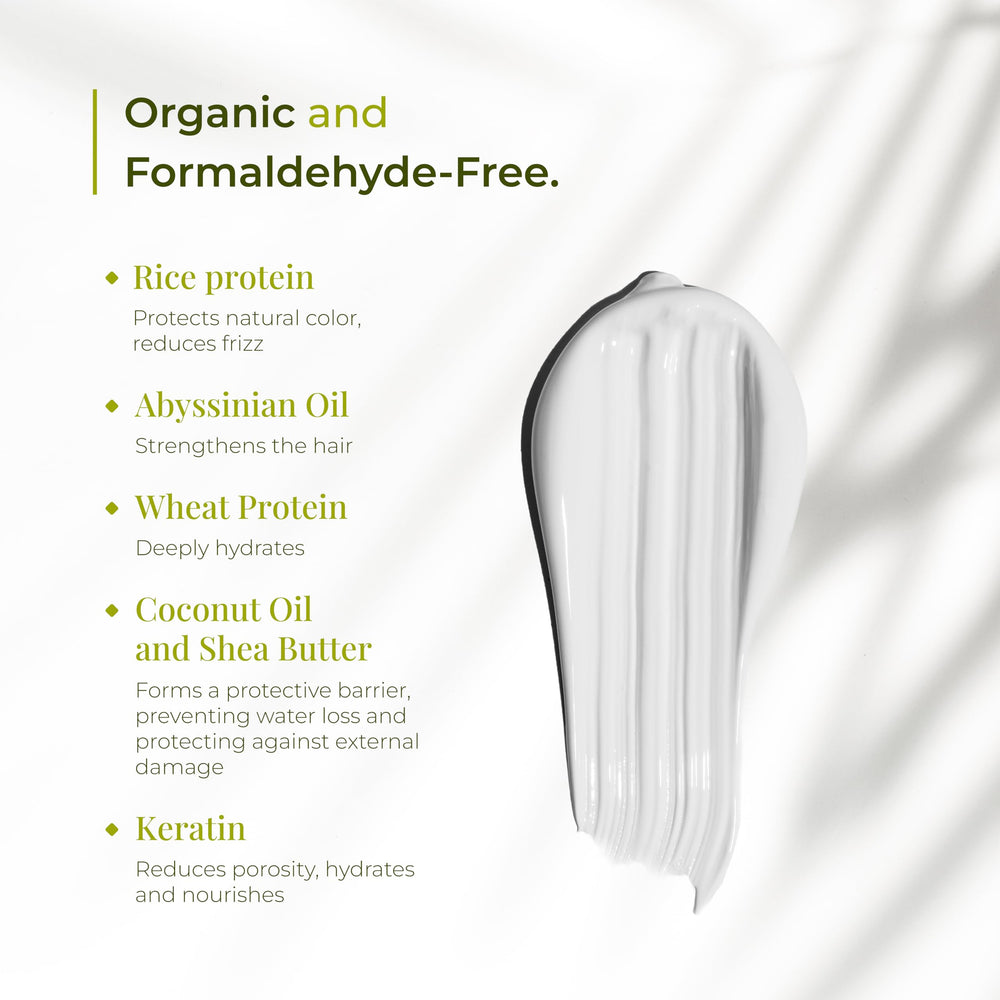 Expert Hair Bio Protein Botox : masque apportant brillance et douceur après utilisation.