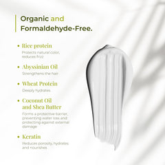 Expert Hair Bio Protein Botox : masque apportant brillance et douceur après utilisation.