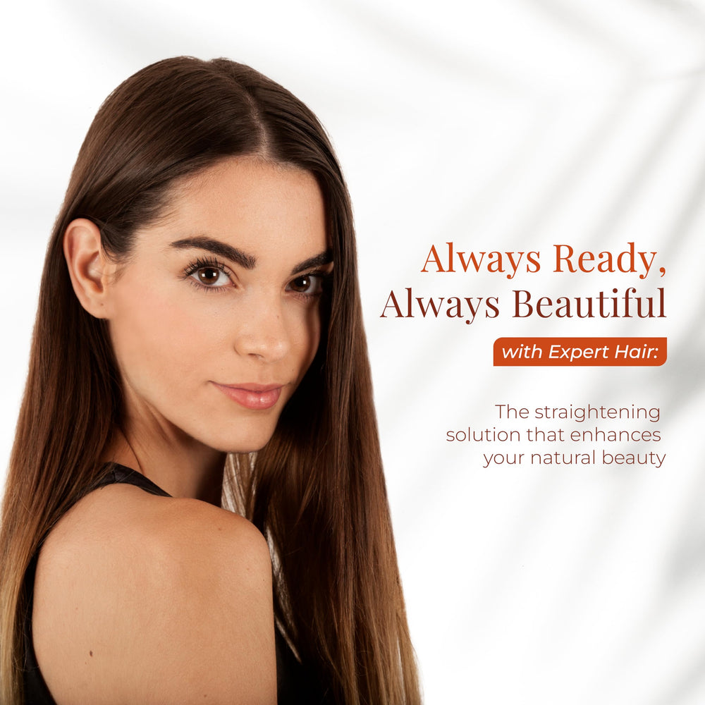 Anti-frizz assuré avec Expert Hair Keratin Smooth Botox pour un look maîtrisé.