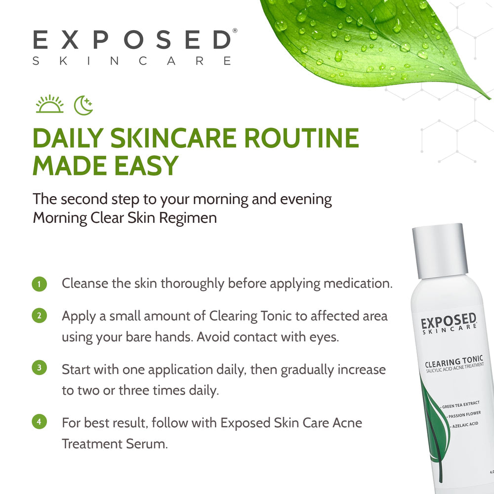 Exposed Skin Care application quotidienne tonique pour peau prête