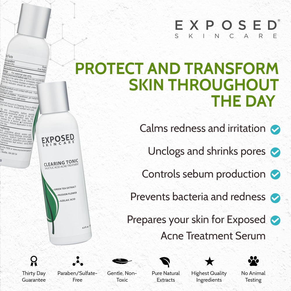 Exposed Skin Care pompe tonique facilitant l’application