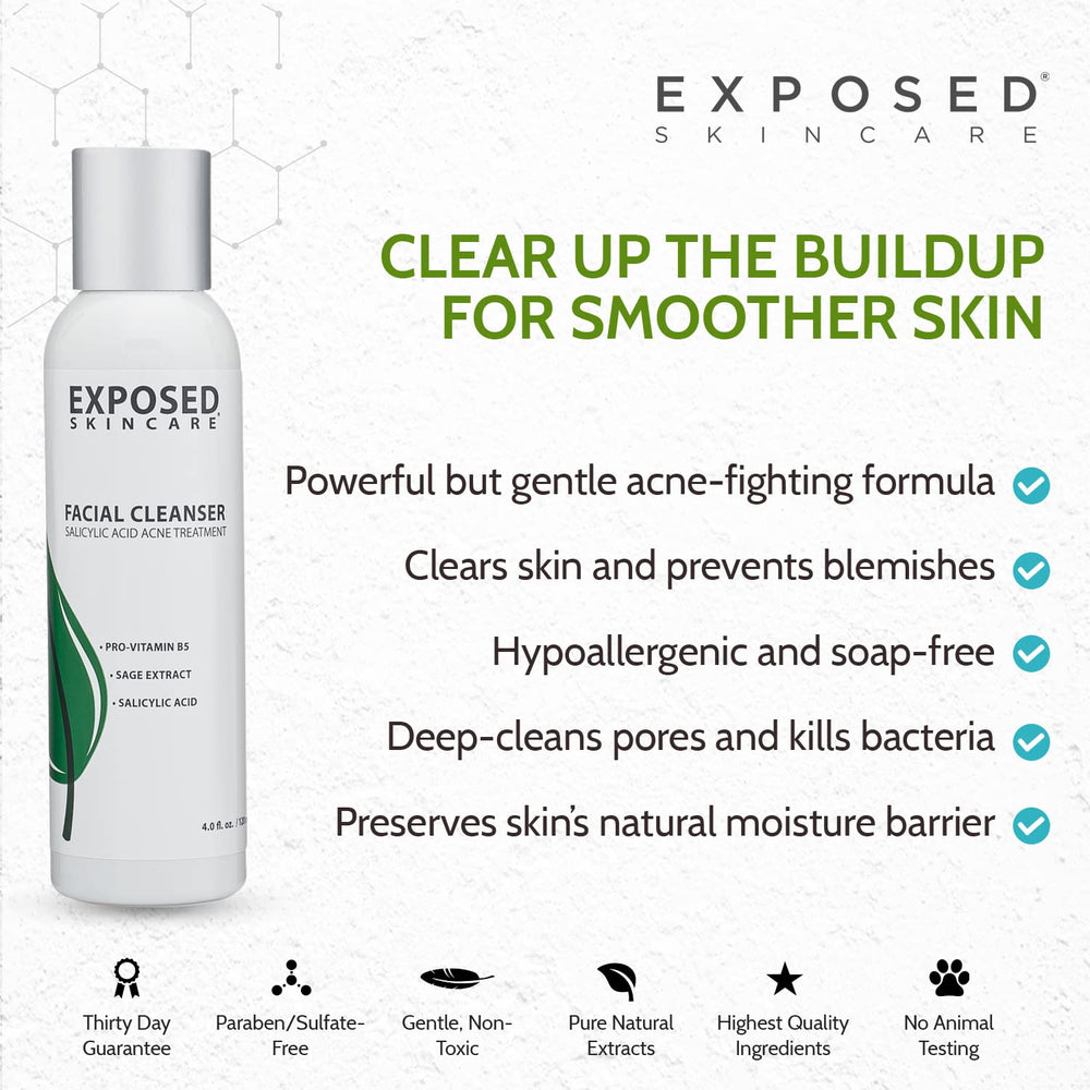 Exposed Skin Care texture légère offre un rituel agréable.