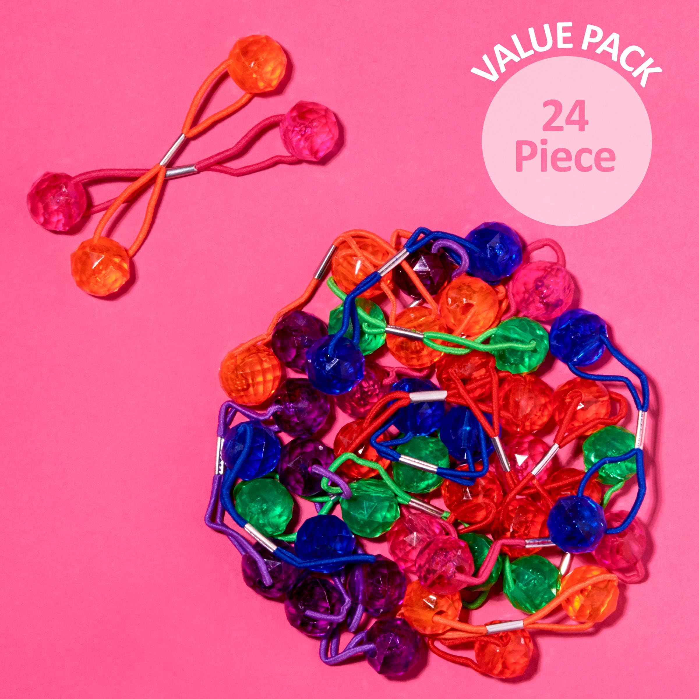 EXPRESSIONS boules diamant 16 mm bleu: brillant multicolore pour looks quotidiens.