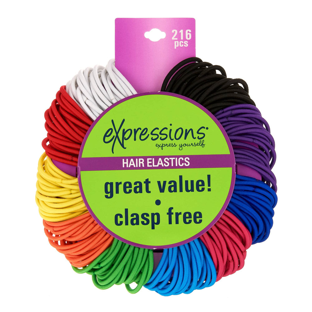 EXPRESSIONS-attaches-cheveux coloris variés maintien durable lors d’entraînements