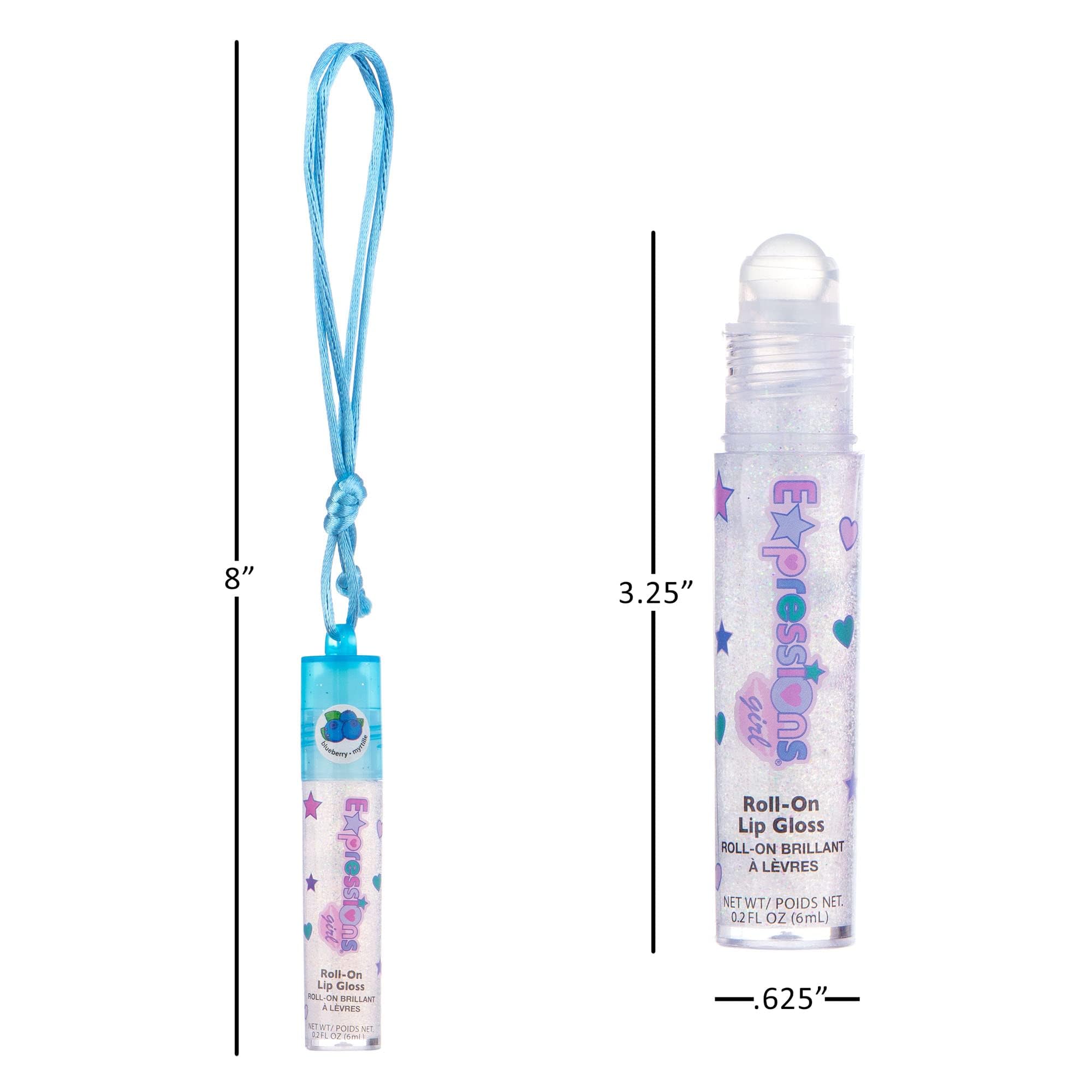 Bracelet gloss Expressions – fruit pomme cerise, couleur vive et brillance.