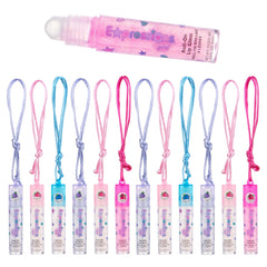 Bracelet gloss Expressions Fruits – rouleau ensemble, hydratation pratique en déplacement.