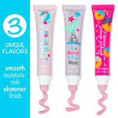 EXPRESSIONS saveur rêve de licorne – brillant lèvres pour jeux et fêtes.