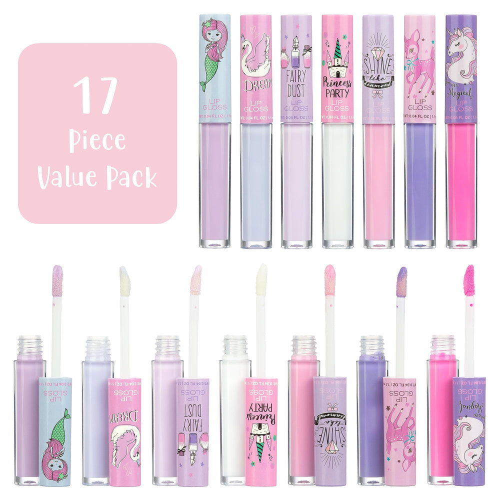 Gloss EXPRESSIONS licorne rose – teinte rose scintillante pour un look festif