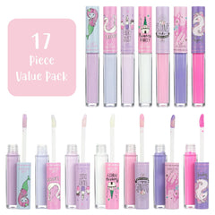 Gloss EXPRESSIONS licorne rose – teinte rose scintillante pour un look festif