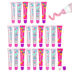 EXPRESSIONS kit brillant-levres 24 pièces – ensemble polyvalent pour créer des looks variés.