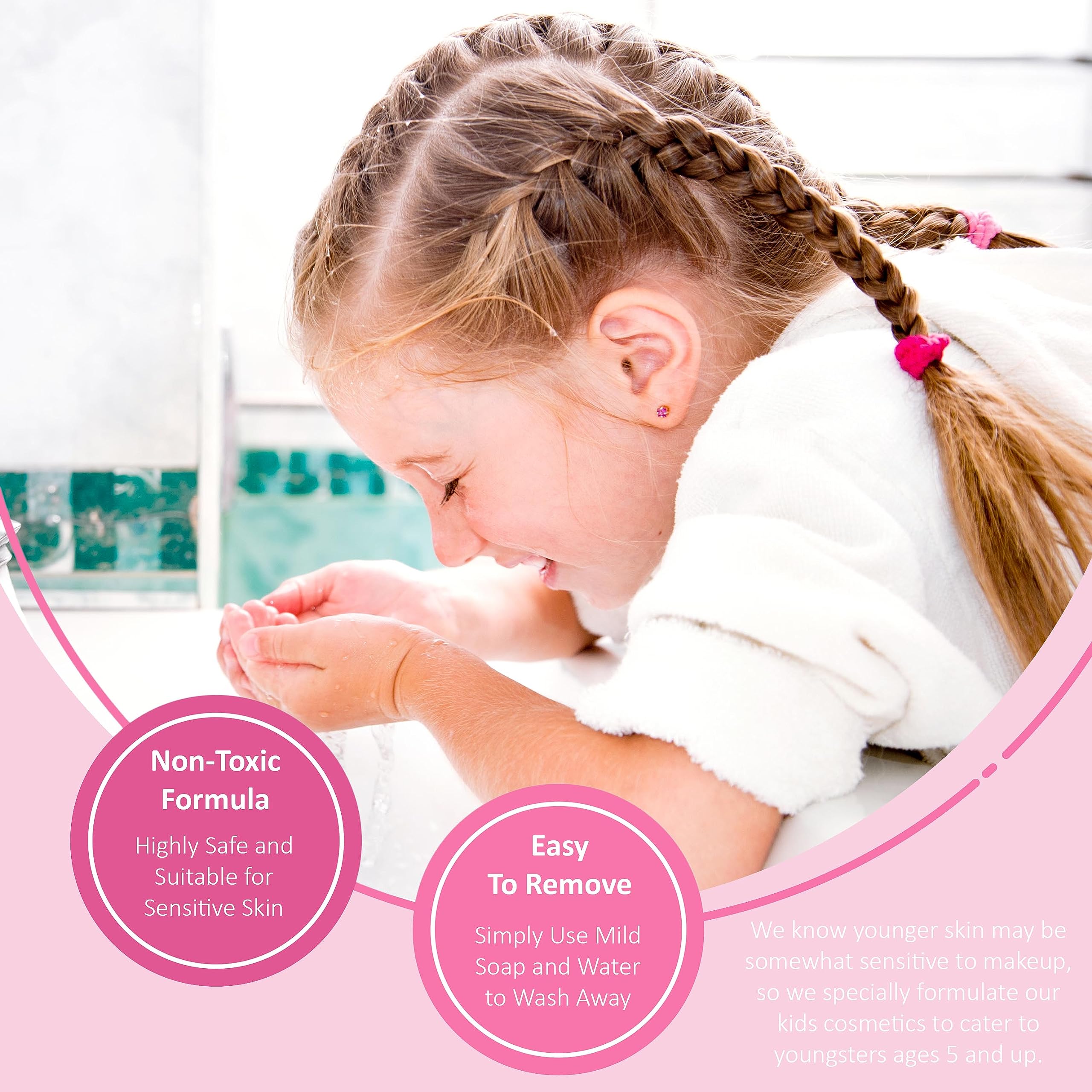 Expressions Pucker Pop gamme non toxique, sécurité et plaisir pour enfants.