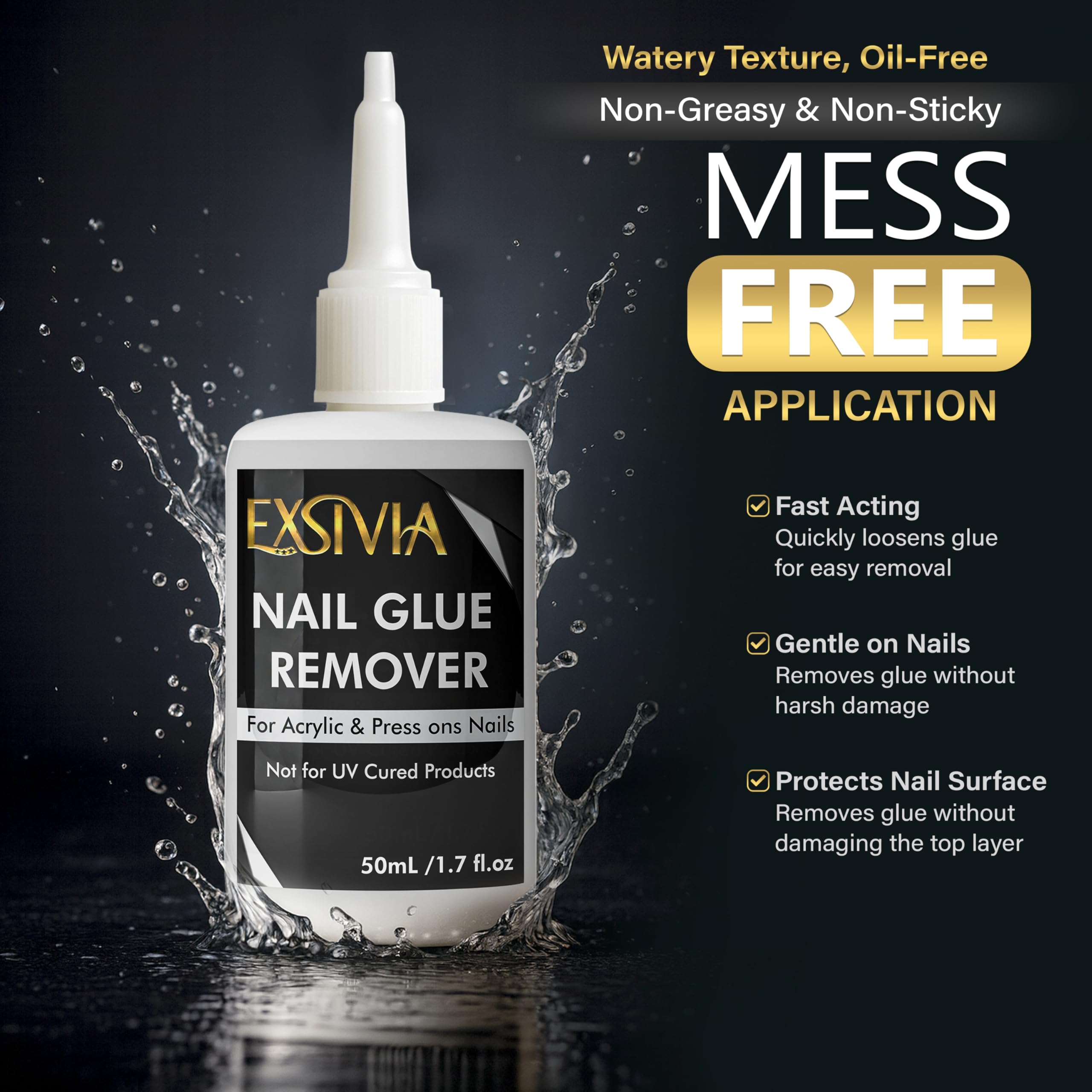 EXSIVIA batonnets bois inclus facilitant le levage des ongles