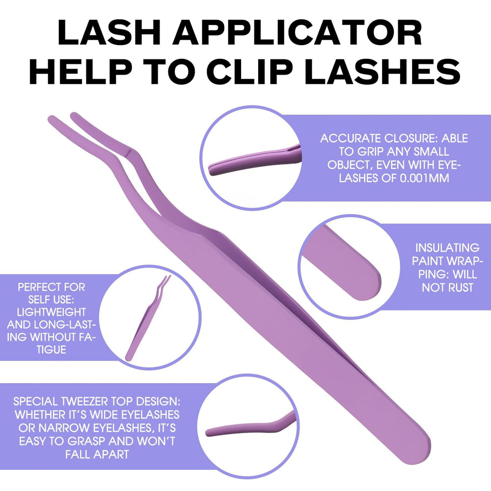 Extensions résistantes et étanches grâce au matériel Wendy Lashes