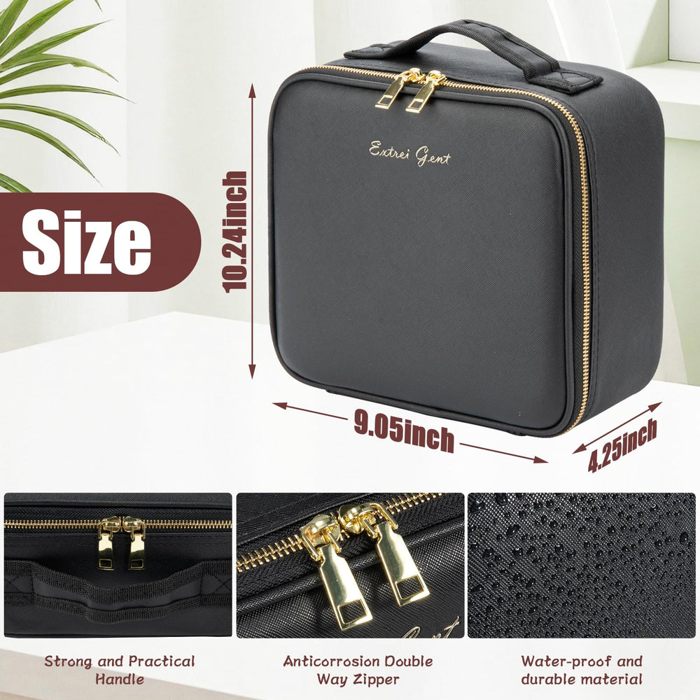 Extrei Gent: compartiments ajustables pour organiser produits et bijoux.