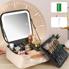 Extrei Gent valise maquillage avec rangements modulables à l’intérieur