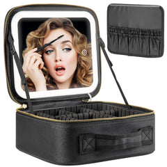 Extrei Gent: trousse-maquillage de voyage avec miroir LED intégré.