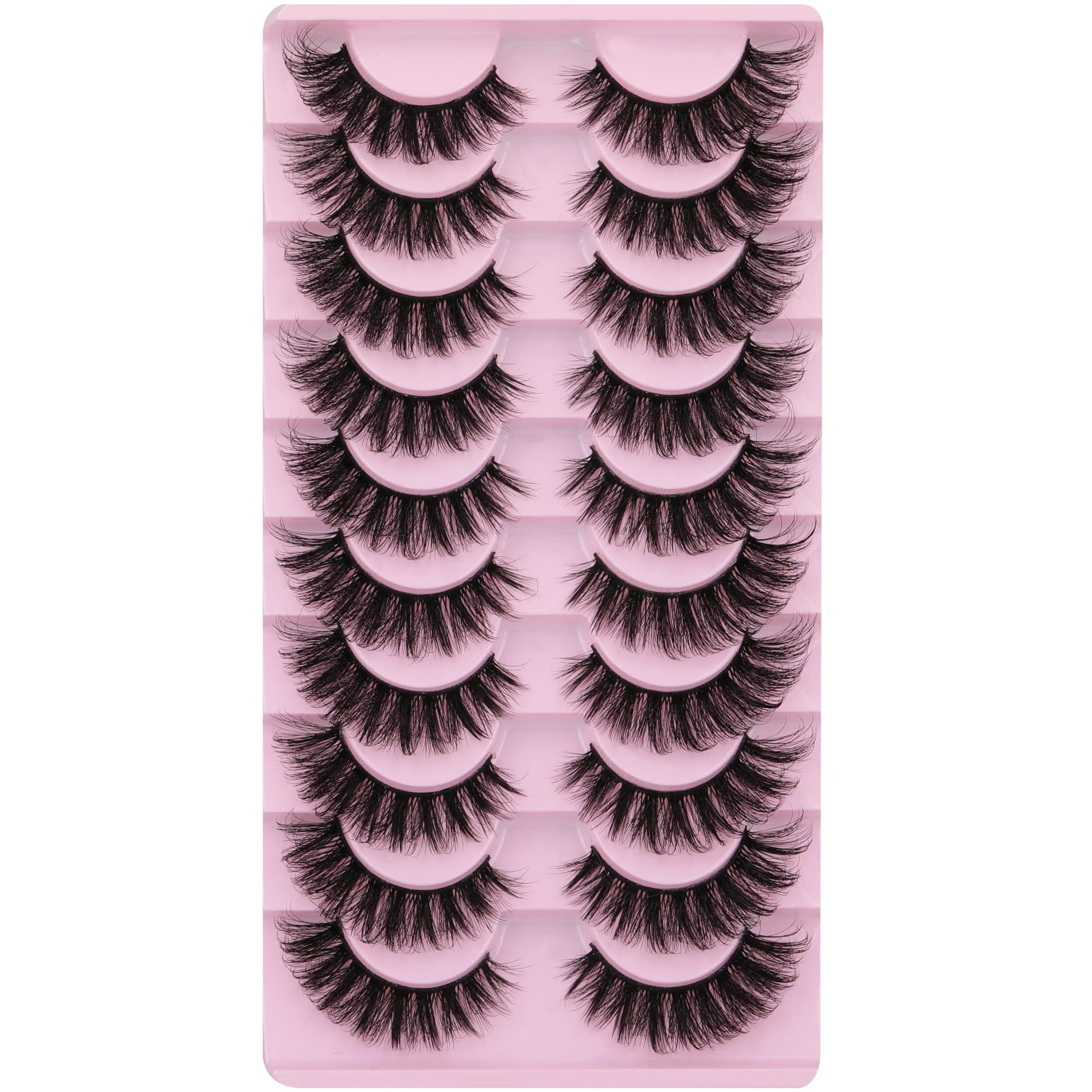 EYDEVRO cils bande complète pliable: adaptation facile à la forme des yeux.