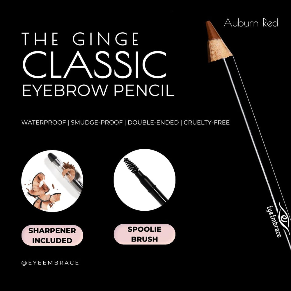 Eye Embrace The Ginge Classic goupillon double pour lisser et estomper les sourcils.
