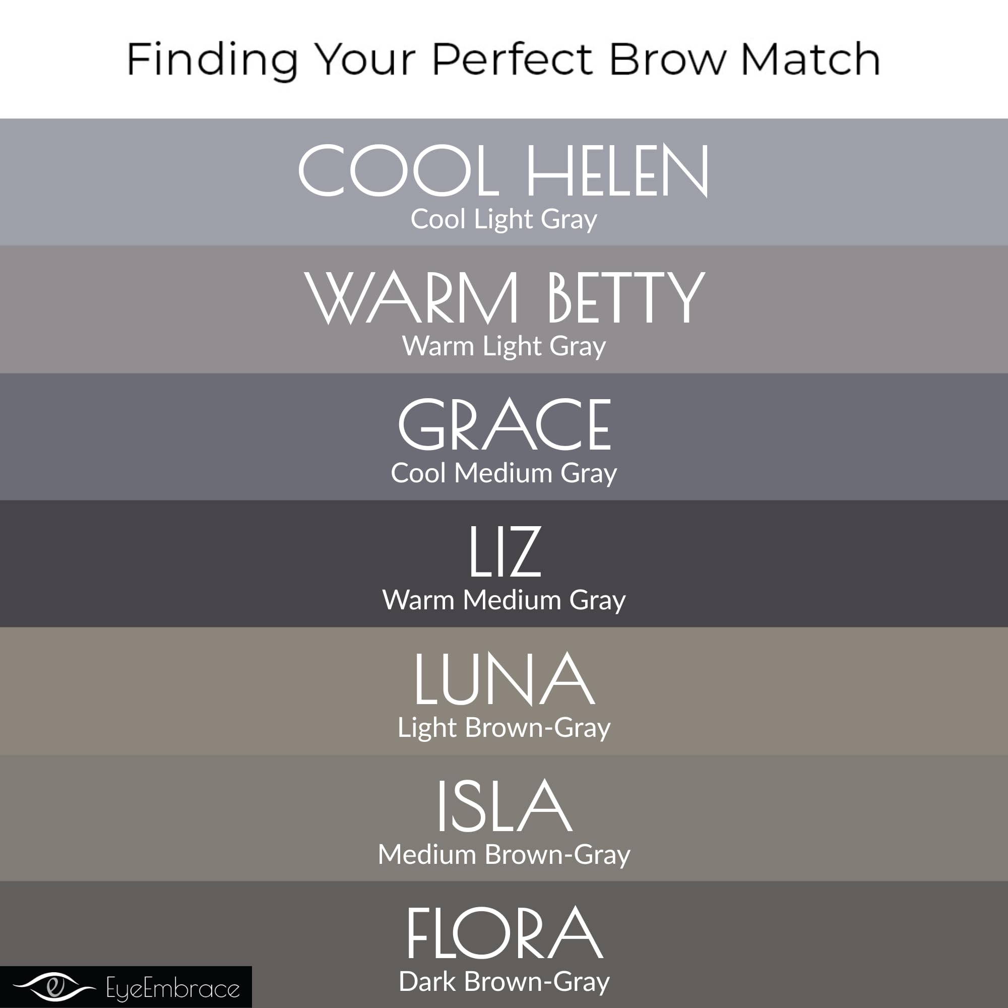 Eye Embrace Liz – formule imperméable sans bavure pour une tenue jour après jour.