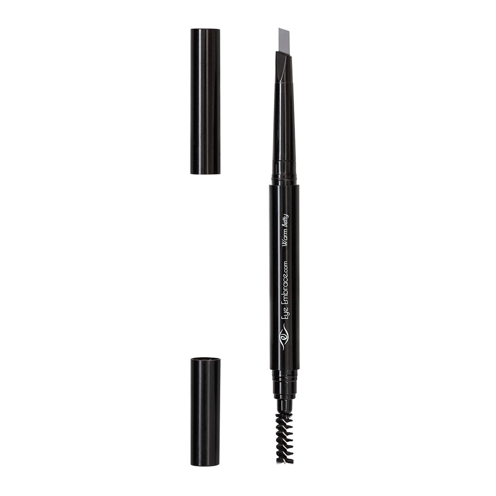 Eye Embrace Warm Betty – swatch montrant sourcils naturels