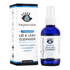 Eye Love: bouteille-verre-4oz-hocl, nettoie en douceur les paupières et cils au quotidien.