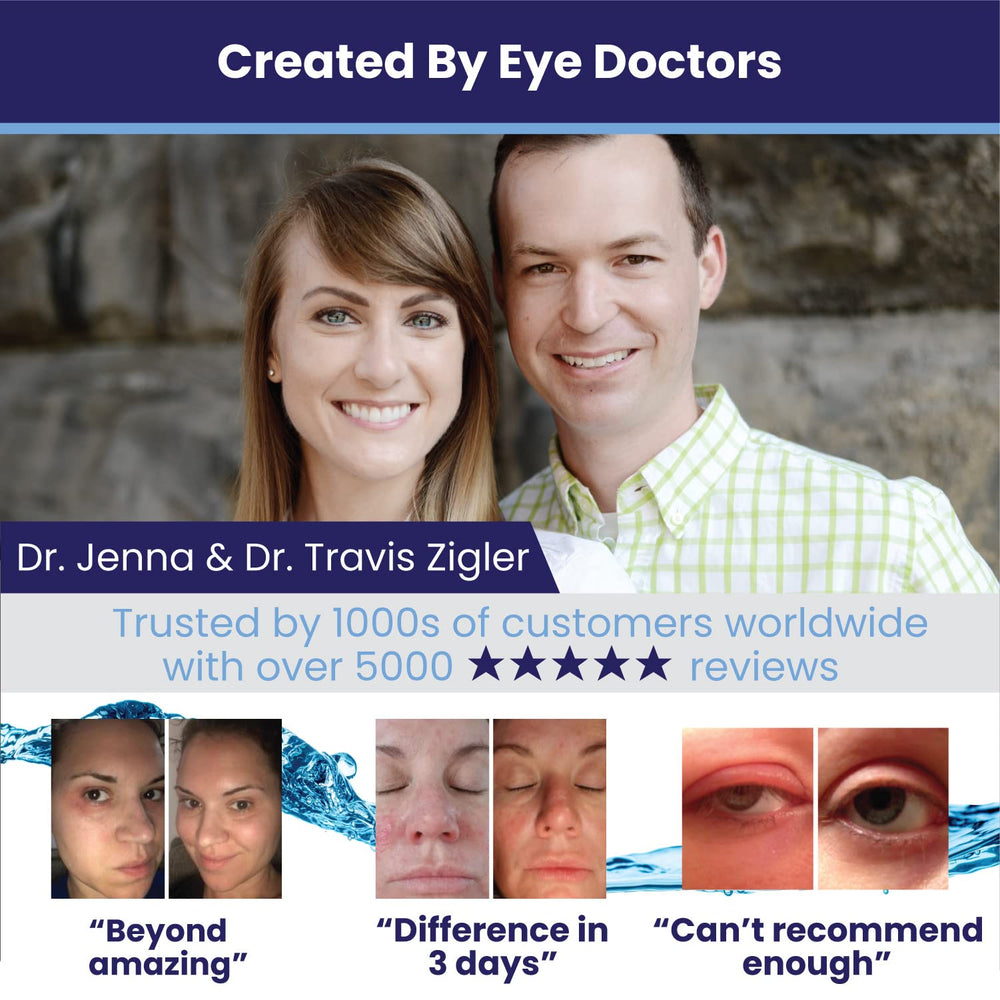 Eye Love emballage compact et portable, idéal pour le voyage.