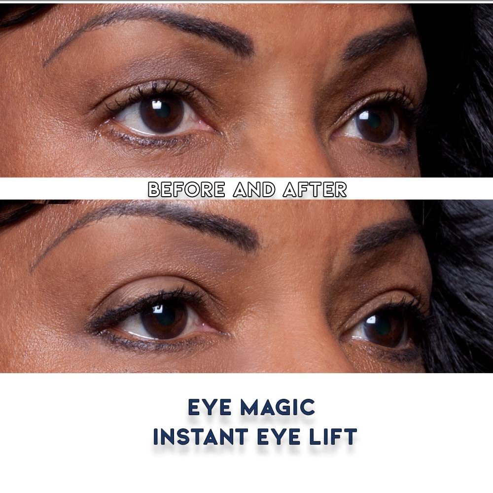 Utilisation facile des bandes Eye Magic avec outils fournis.
