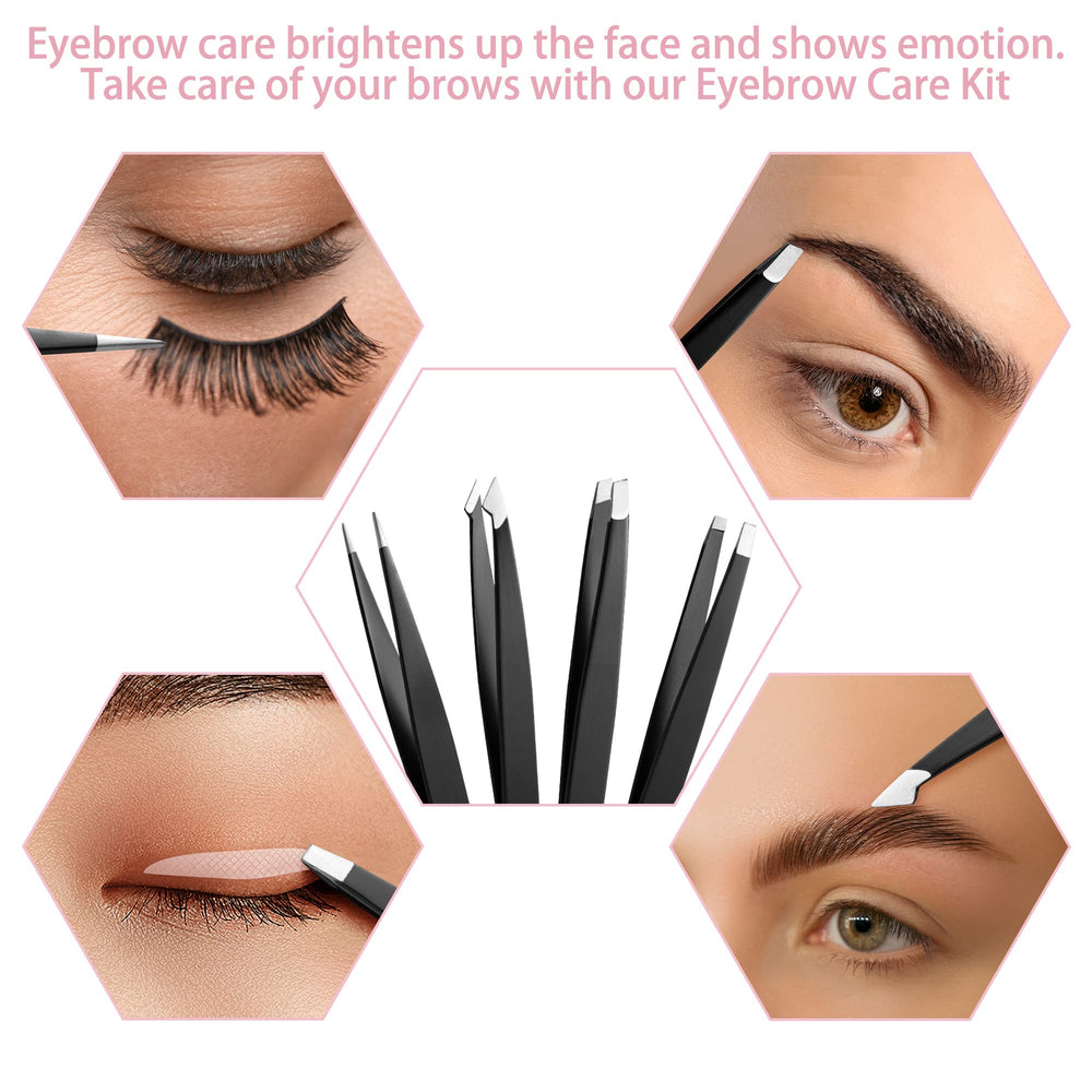 Eyebrow Kit Studio : étui rembourré pour ranger et voyager en toute sécurité.